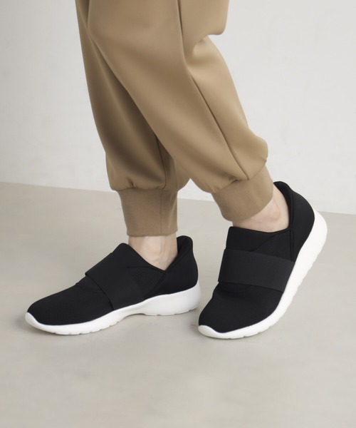 FOUND GOOD（ファウンドグッド）の「ラクラクスルットスニーカー（スニーカー・レディース・ピンク系6/ブラック/グレー系2/ベージュ・M/L/S/XL）」の5枚目の写真