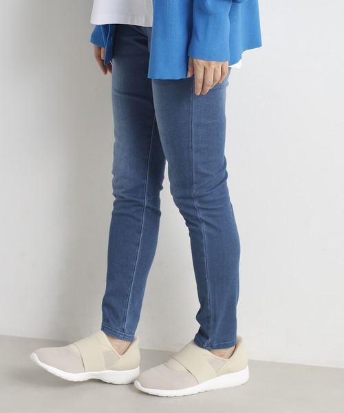 FOUND GOOD（ファウンドグッド）の「ラクラクスルットスニーカー（スニーカー・レディース・ピンク系6/ブラック/グレー系2/ベージュ・M/L/S/XL）」の9枚目の写真