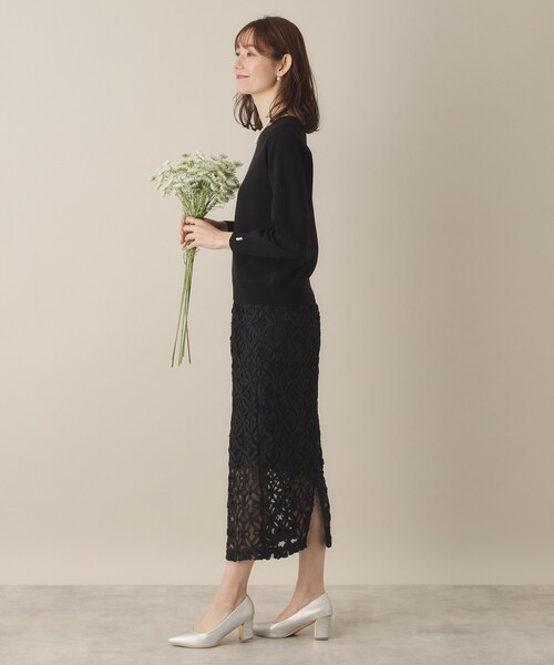 ITS'DEMO（イッツデモ）の「【ラメヒール／抗菌防臭】ベーシックパンプス（パンプス・レディース・アイボリー/ブラック/シルバー・38/40）」の10枚目の写真