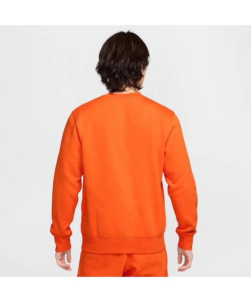 NIKE（ナイキ）の「ナイキ NIKE ナイキ クラブ BB クルー NSW GFX L/S トップ（スウェット・メンズ・ブルー/グレー/ネイビー/オレンジ・S/M/L/LL/3L）」の10枚目の写真
