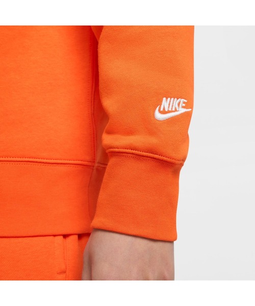 NIKE（ナイキ）の「ナイキ NIKE ナイキ クラブ BB クルー NSW GFX L/S トップ（スウェット・メンズ・ブルー/グレー/ネイビー/オレンジ・S/M/L/LL/3L）」の12枚目の写真