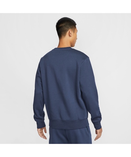 NIKE（ナイキ）の「ナイキ NIKE ナイキ クラブ BB クルー NSW GFX L/S トップ（スウェット・メンズ・ブルー/グレー/ネイビー/オレンジ・S/M/L/LL/3L）」の15枚目の写真