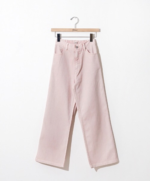 flower（フラワー）の「サニーバギーパンツ2（デニムパンツ・レディース・グリーン/ピンク/グレー・SMALL/MEDIUM）」の22枚目の写真