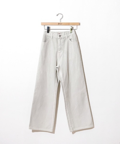 flower（フラワー）の「サニーバギーパンツ2（デニムパンツ・レディース・グリーン/ピンク/グレー・SMALL/MEDIUM）」の20枚目の写真