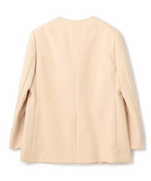 UNFILO(アンフィーロ)の「ノーカラージャケット(ノーカラージャケット・レディース・ベージュ系/ブラック系・SMALL/MEDIUM/LARGE)」の11枚目の写真