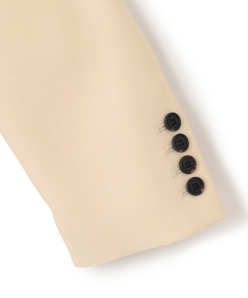 UNFILO(アンフィーロ)の「ノーカラージャケット(ノーカラージャケット・レディース・ベージュ系/ブラック系・SMALL/MEDIUM/LARGE)」の13枚目の写真