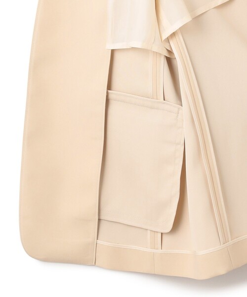 UNFILO(アンフィーロ)の「ノーカラージャケット(ノーカラージャケット・レディース・ベージュ系/ブラック系・SMALL/MEDIUM/LARGE)」の16枚目の写真