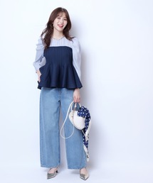 JUSGLITTY（ジャスグリッティー）の「シアーブラウスレイヤード