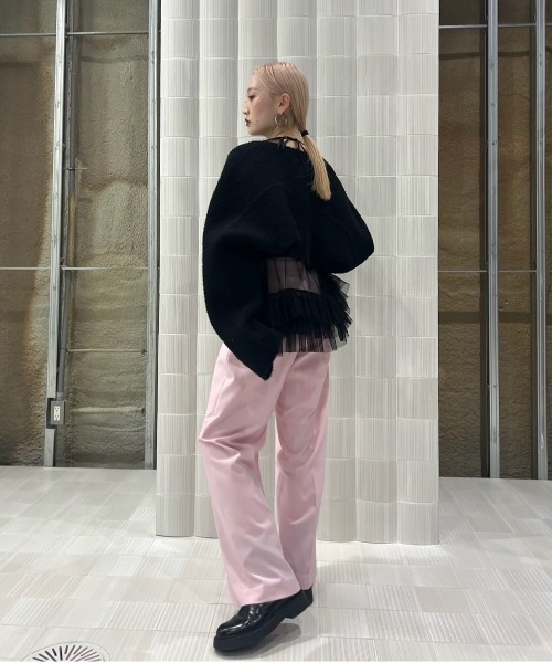 セール】DIMENSIONAL STRAIGHT PANTS（スラックス）｜Ameri