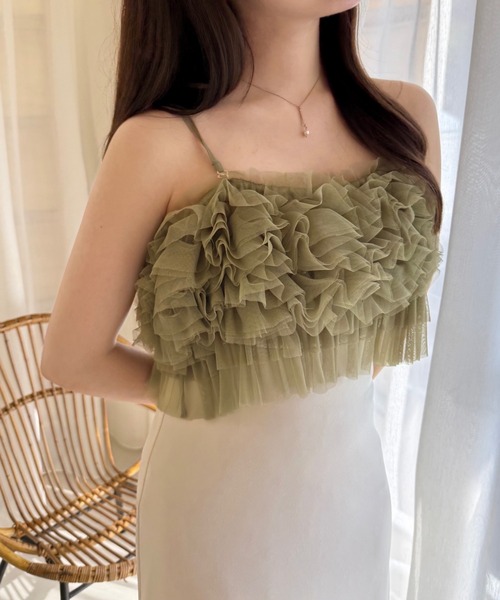 セール】【完売カラー再入荷！予約受付中♪】チュールボリューム