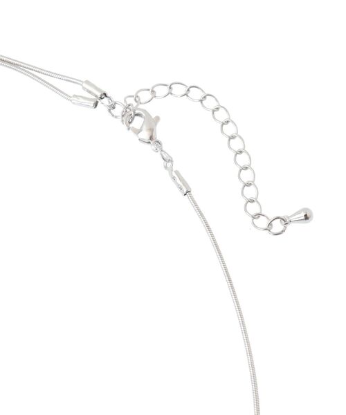 YECCA VECCA（イェッカヴェッカ）の「アシメデザインワントップネックレス（ネックレス・レディース・シルバー/ゴールド・FREE）」の7枚目の写真