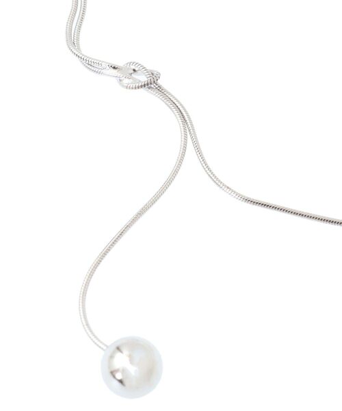 YECCA VECCA（イェッカヴェッカ）の「アシメデザインワントップネックレス（ネックレス・レディース・シルバー/ゴールド・FREE）」の8枚目の写真