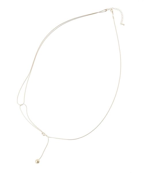 YECCA VECCA（イェッカヴェッカ）の「アシメデザインワントップネックレス（ネックレス・レディース・シルバー/ゴールド・FREE）」の12枚目の写真