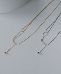 アシメデザインワントップネックレス