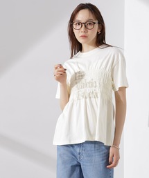RUSSELL ATHLETIC/別注 Jersey Shirring T