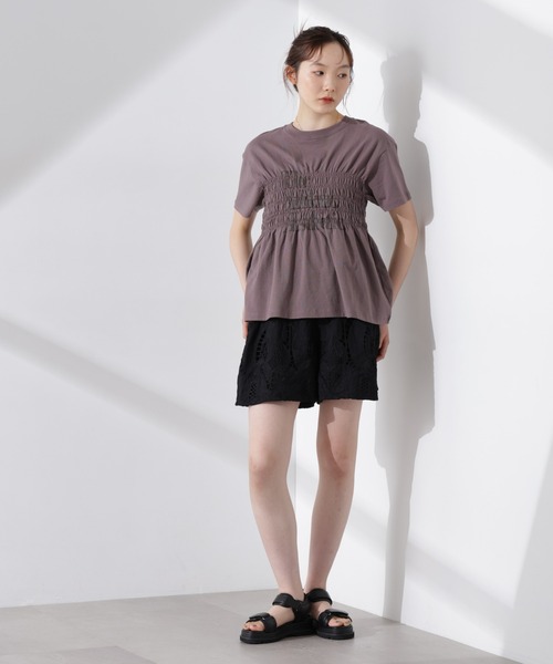 セール】RUSSELL ATHLETIC/別注 Jersey Shirring T（Tシャツ