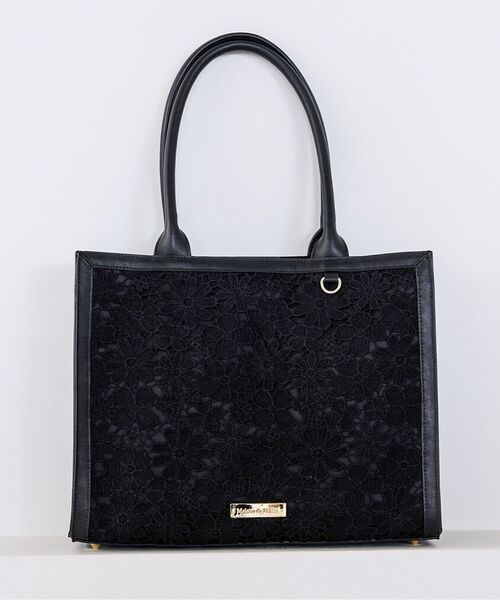 メゾンドフルール ♡ 完売品メッシュトートバッグ M ブラック