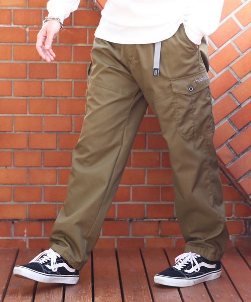 OUTDOOR PRODUCTS（アウトドアプロダクツ）の「OUTDOOR PRODUCTS TCウェザー 裏メッシュ クライミング カーゴパンツ（カーゴパンツ・メンズ・ライトカーキ/ブルー/ブラック/オリーブ/ベージュ/チャコール・MEDIUM/LARGE/X-LARGE）」の4枚目の写真