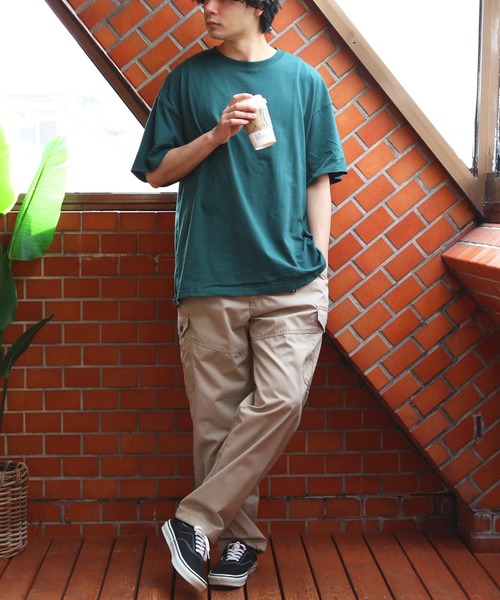 OUTDOOR PRODUCTS（アウトドアプロダクツ）の「OUTDOOR PRODUCTS TCウェザー 裏メッシュ クライミング カーゴパンツ（カーゴパンツ・メンズ・ライトカーキ/ブルー/ブラック/オリーブ/ベージュ/チャコール・MEDIUM/LARGE/X-LARGE）」の12枚目の写真