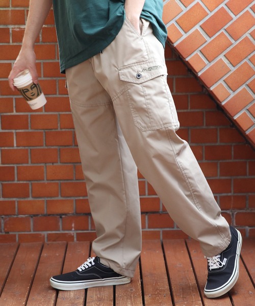 OUTDOOR PRODUCTS（アウトドアプロダクツ）の「OUTDOOR PRODUCTS TCウェザー 裏メッシュ クライミング カーゴパンツ（カーゴパンツ・メンズ・ライトカーキ/ブルー/ブラック/オリーブ/ベージュ/チャコール・MEDIUM/LARGE/X-LARGE）」の11枚目の写真