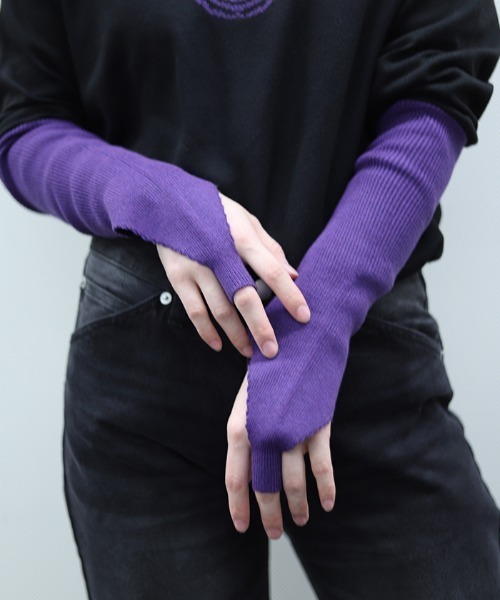 REZEN(リゼン)の「モチーフジャカード手甲風ニット(ニット/セーター・メンズ・その他1/その他2/レッドパープル/ローズ・X-LARGE/MEDIUM/LARGE)」の7枚目の写真
