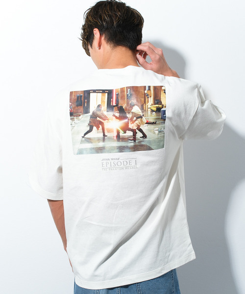 Tシャツ　Tシャツ(EPISODE1) ホワイト Mサイズ 「スター・ウォーズ エピソード1/ファントム・メナス」 スター・ウォーズ エピソード1 ファントム・メナス Tシャツ Star