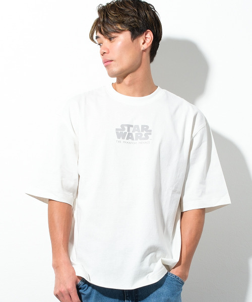 Tシャツ　Tシャツ(EPISODE1) ホワイト Mサイズ 「スター・ウォーズ エピソード1/ファントム・メナス」 スター・ウォーズ エピソード1 ファントム・メナス Tシャツ Star