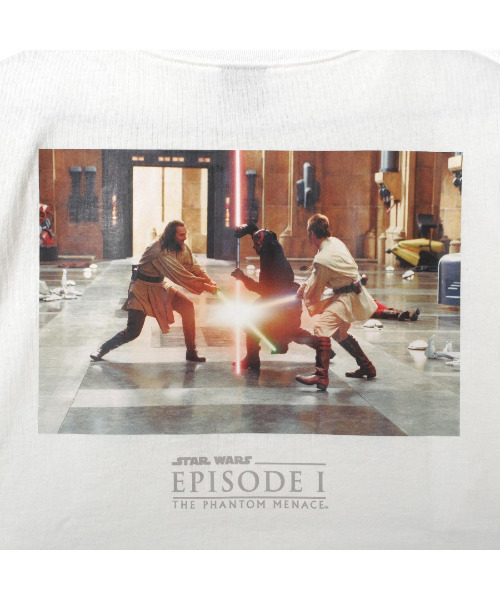Tシャツ　Tシャツ(EPISODE1) ホワイト Mサイズ 「スター・ウォーズ エピソード1/ファントム・メナス」 スター・ウォーズ エピソード1 ファントム・メナス Tシャツ Star