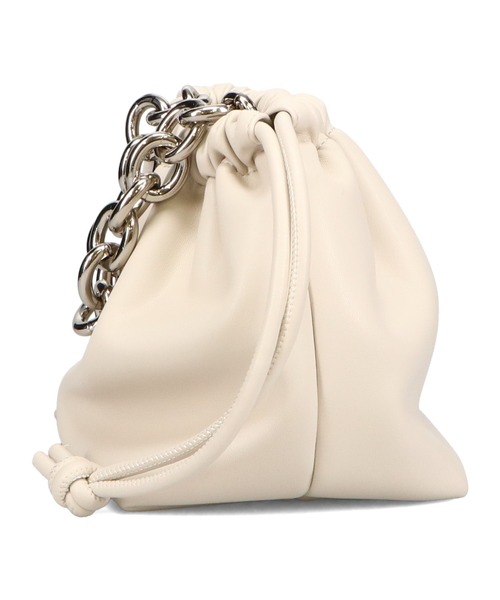 ORiental TRaffic（オリエンタルトラフィック）の「2way巾着ミニバッグ/BA-255（ハンドバッグ・レディース・ピンク/ホワイト/ブラック・ﾌﾘ-）」の4枚目の写真