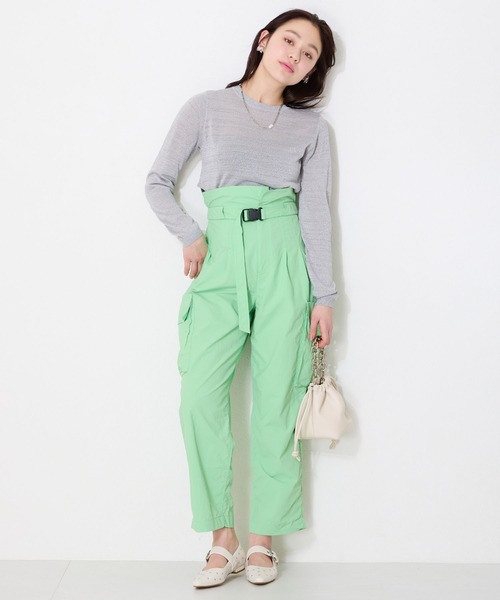 ORiental TRaffic（オリエンタルトラフィック）の「2way巾着ミニバッグ/BA-255（ハンドバッグ・レディース・ピンク/ホワイト/ブラック・ﾌﾘ-）」の19枚目の写真