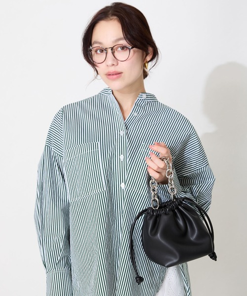 ORiental TRaffic（オリエンタルトラフィック）の「2way巾着ミニバッグ/BA-255（ハンドバッグ・レディース・ピンク/ホワイト/ブラック・ﾌﾘ-）」の22枚目の写真