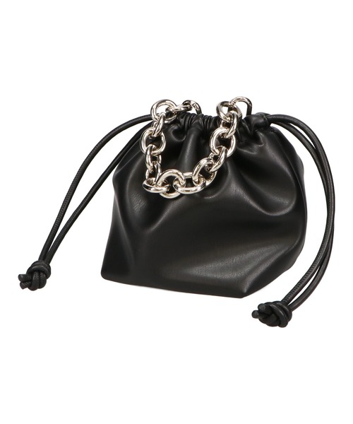 ORiental TRaffic（オリエンタルトラフィック）の「2way巾着ミニバッグ/BA-255（ハンドバッグ・レディース・ピンク/ホワイト/ブラック・ﾌﾘ-）」の21枚目の写真