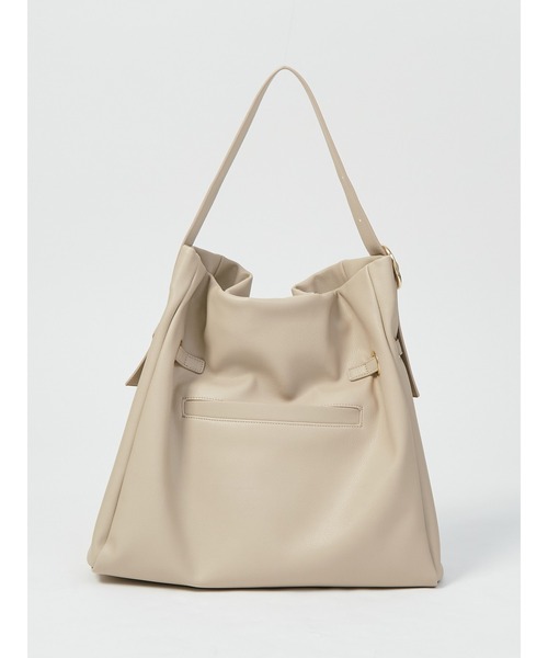 LOWELL things（ロウェル　シングス）の「【千葉由佳さん】コラボ HOBOトートバッグ（トートバッグ・レディース・ブラック/ライトベージュ・フリー）」の18枚目の写真