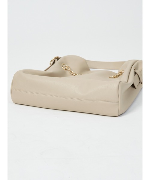 LOWELL things（ロウェル　シングス）の「【千葉由佳さん】コラボ HOBOトートバッグ（トートバッグ・レディース・ブラック/ライトベージュ・フリー）」の19枚目の写真