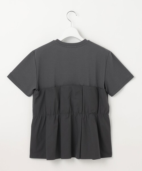 自由区(ジユウク)の「ビスチェコンビ Tシャツ(Tシャツ/カットソー・レディース・黄土色系1/ブラック系1/グレー系・44/46)」の15枚目の写真