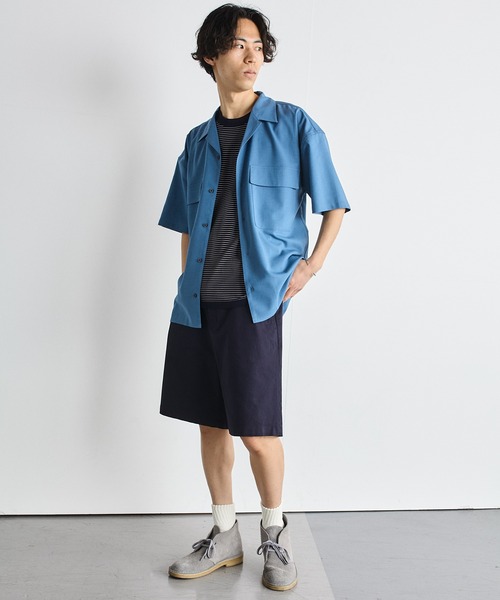 SHIPS.me(シップスミー)の「【ZOZO限定】SHIPS.me: ストレッチチノショーツ(チノパンツ・メンズ・ベージュ/ネイビー/オリーブ/オフホワイト・L/M/S/XS/XL)」の7枚目の写真