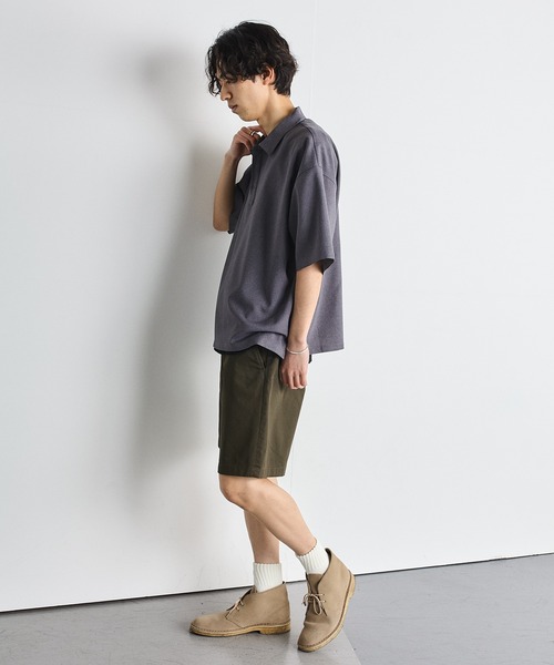 SHIPS.me(シップスミー)の「【ZOZO限定】SHIPS.me: ストレッチチノショーツ(チノパンツ・メンズ・ベージュ/ネイビー/オリーブ/オフホワイト・L/M/S/XS/XL)」の9枚目の写真