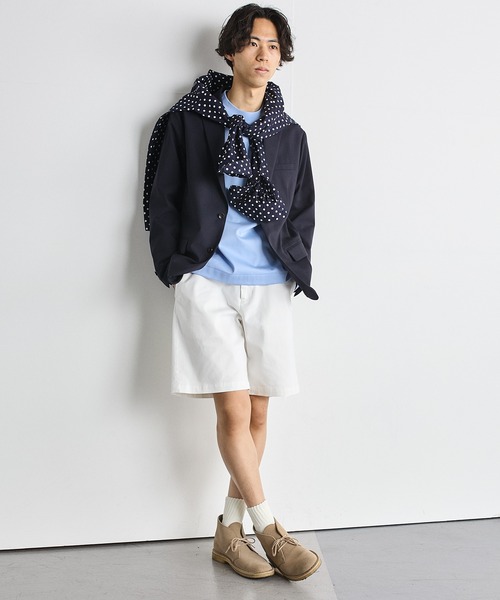 SHIPS.me(シップスミー)の「【ZOZO限定】SHIPS.me: ストレッチチノショーツ(チノパンツ・メンズ・ベージュ/ネイビー/オリーブ/オフホワイト・L/M/S/XS/XL)」の5枚目の写真