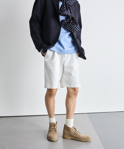 SHIPS.me(シップスミー)の「【ZOZO限定】SHIPS.me: ストレッチチノショーツ(チノパンツ・メンズ・ベージュ/ネイビー/オリーブ/オフホワイト・L/M/S/XS/XL)」の15枚目の写真
