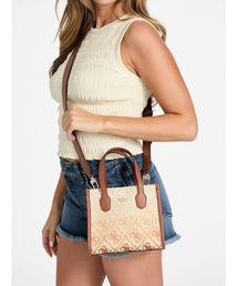 Guess | SILVANA 2 Compartment Mini Tote ミニトートバッグ(ショルダーバッグ)