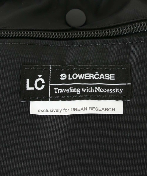 URBAN RESEARCH（アーバンリサーチ）の「『別注』LOWERCASE×URBS　パッカブルバックボストン（ボストンバッグ・メンズ・ブラック・FREE）」の2枚目の写真