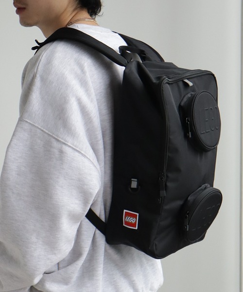 LEGO(レゴ)の「【LEGO/レゴ】Brick 1×2 BackPack / バックパック(容量:約18L)(バックパック/リュック・メンズ・ブルー/イエロー/ブラック/レッド・FREE)」の10枚目の写真