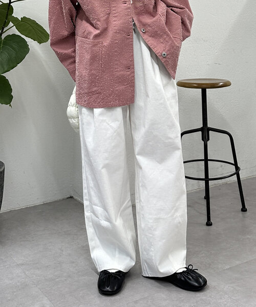 セール】【2サイズ展開】イージーコクーンパンツ（その他パンツ