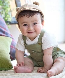 petit main（プティマイン）の「ホシポケットサロペット（その他ベビーウェア・キッズ）」