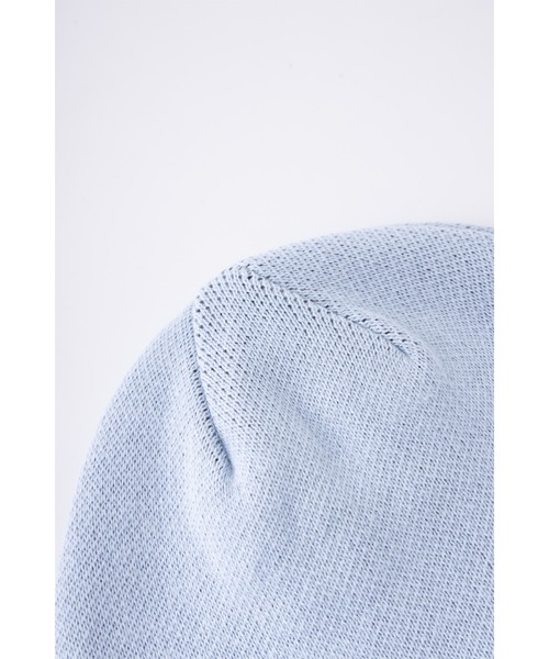 UNKNOWN LONDON（アンノウン・ロンドン）の「ビーニー｜LOGO KNIT BEANIE｜Unknown London（ニットキャップ/ビーニー・メンズ・ライトブルー・FREE）」の4枚目の写真