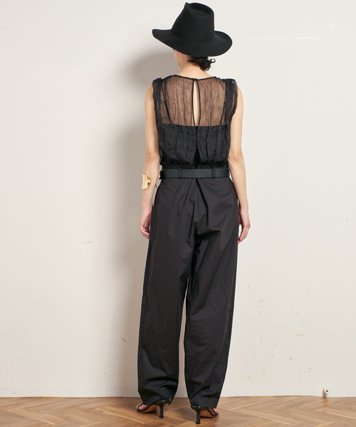 セール】【PROVOKE/プロヴォーク】sheer tops all in one（つなぎ