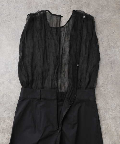 PROVOKE （プロヴォーク）の「【PROVOKE/プロヴォーク】sheer tops all in one（つなぎ/オールインワン・レディース・ブラック・FREE）」の15枚目の写真