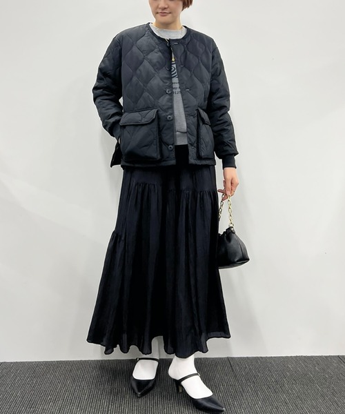 MICA&DEAL(マイカ&ディール)の「【MICA&DEAL/マイカアンドディール】ギャザースカート【WEB限定】(スカート・レディース・オフホワイト/ブラック・フリー)」の19枚目の写真