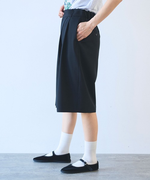 セール】ウォッシャブルサマーウール ハーフパンツ（その他