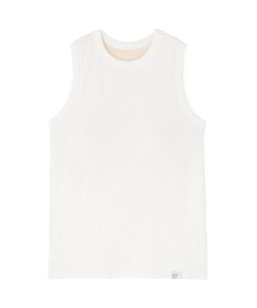 NATURAL BEAUTY BASIC(ナチュラルビューティーベーシック)の「◇カップインタンクシリーズ アメリカンスリーブ(タンクトップ・レディース・オフホワイト/ベージュ/ブラック・MEDIUM/SMALL)」の12枚目の写真